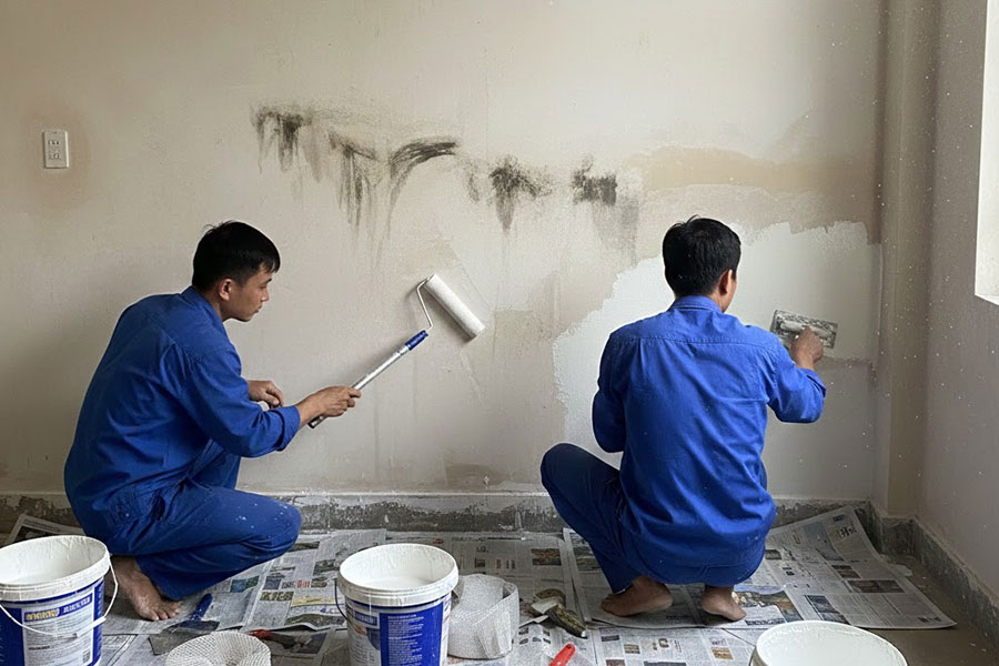 Dịch vụ xử lý chống thấm tại quận 6 triệt để